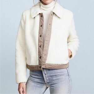 Madewell Sherpa Portland jacket women’s medium